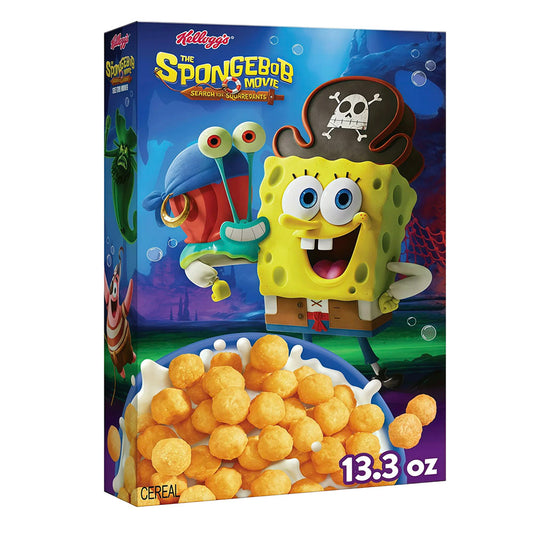 Kellogg's SpongeBob SquarePants Cereal (377g)
