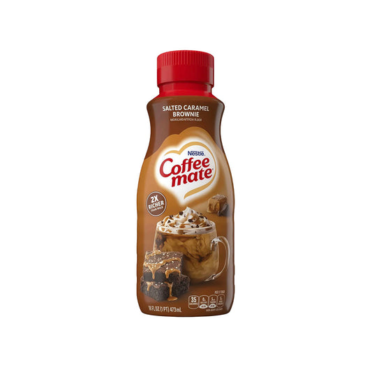 Coffee Mate Salted Caramel Brownie Coffee Creamer (16oz)