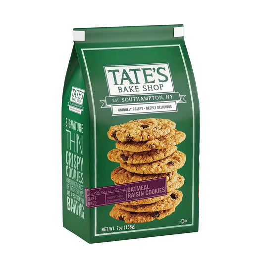 Tate’s Bake Shop Oatmeal Raisin Cookies (198g)