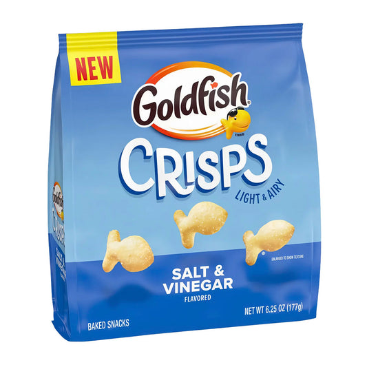 Goldfish Crisps Salt & Vinegar (177g)