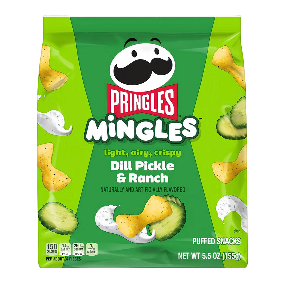 Pringles Mingles Dill Pickle & Ranch (155g)