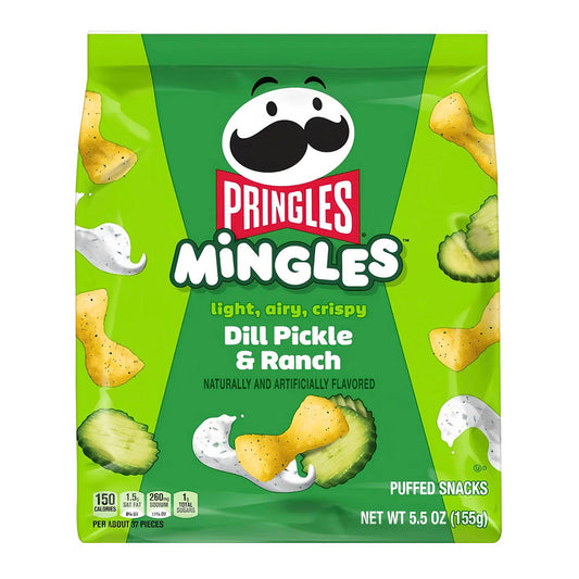 Pringles Mingles Dill Pickle & Ranch (155g)