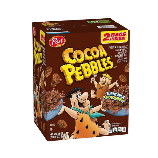 Cocoa Pebbles Cereal 2 Pack (1.07kg)