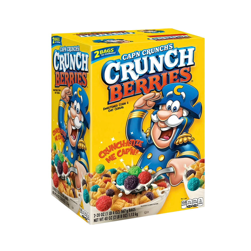 CAP’N CRUNCH Berries Cereal 2 Pack (1.13kg)