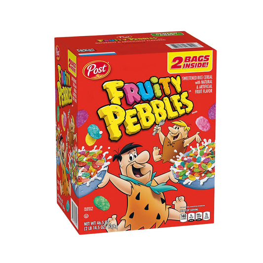 Fruity Pebbles Cereal 2 Pack (1.07kg)