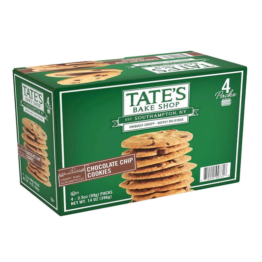 Tate’s Bake Shop Chocolate Chip Cookies 4 Pack (396g)
