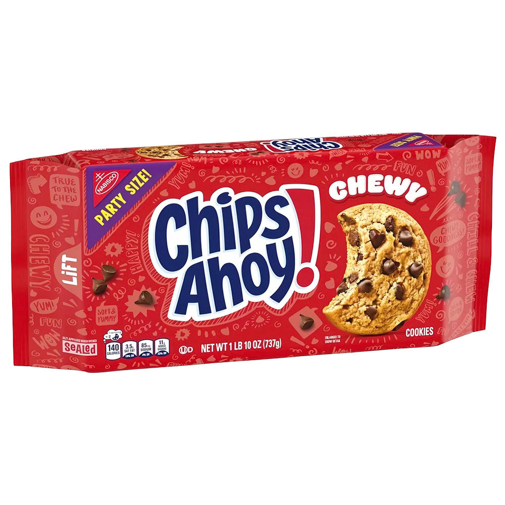 Chips Ahoy Chewy Cookies Party Size (737g)