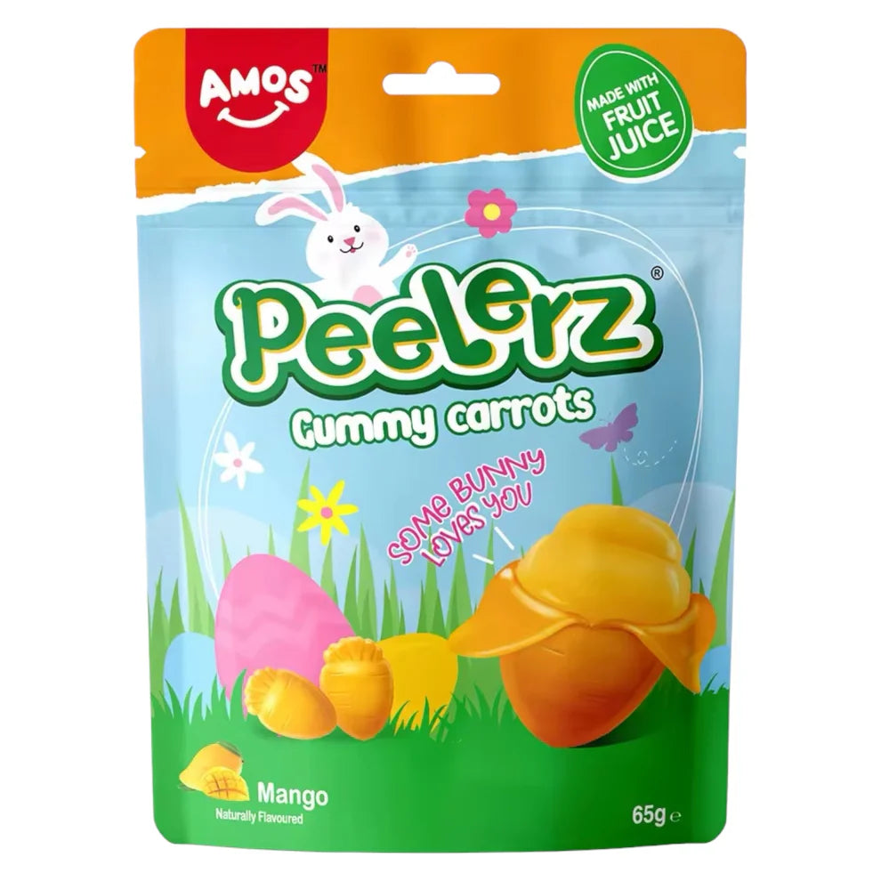 Amos Peelerz Gummy Carrots (65g)