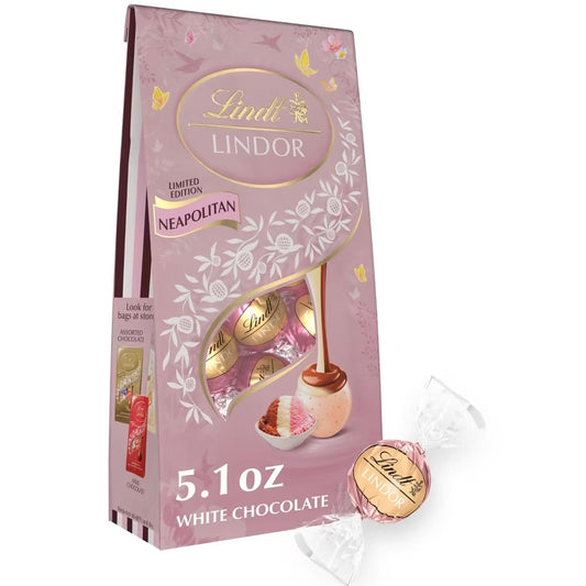 Lindt Lindor Neapolitan Truffles Limited Edition (144g)