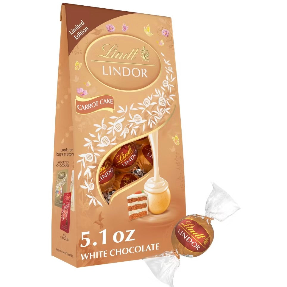 Lindt Lindor Carrot Cake Truffles Limited Edition (144g)