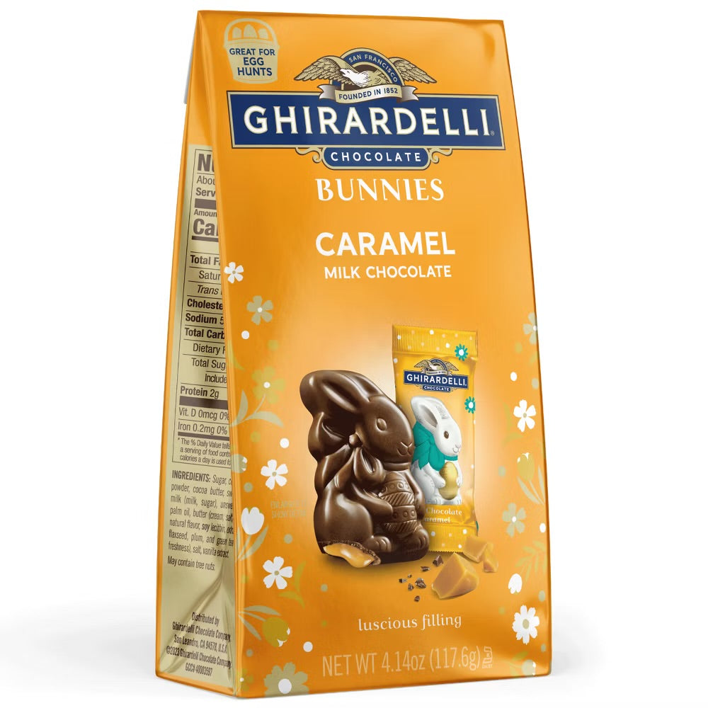 Ghirardelli Bunnies Milk Chocolate Caramel (117g)
