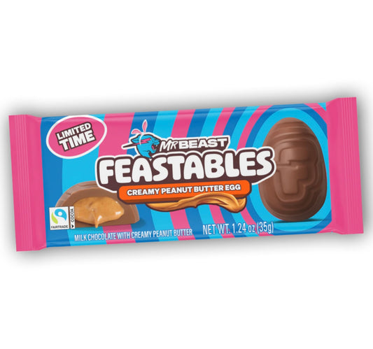 MrBeast Feastables Creamy Peanut Butter Egg (35g)