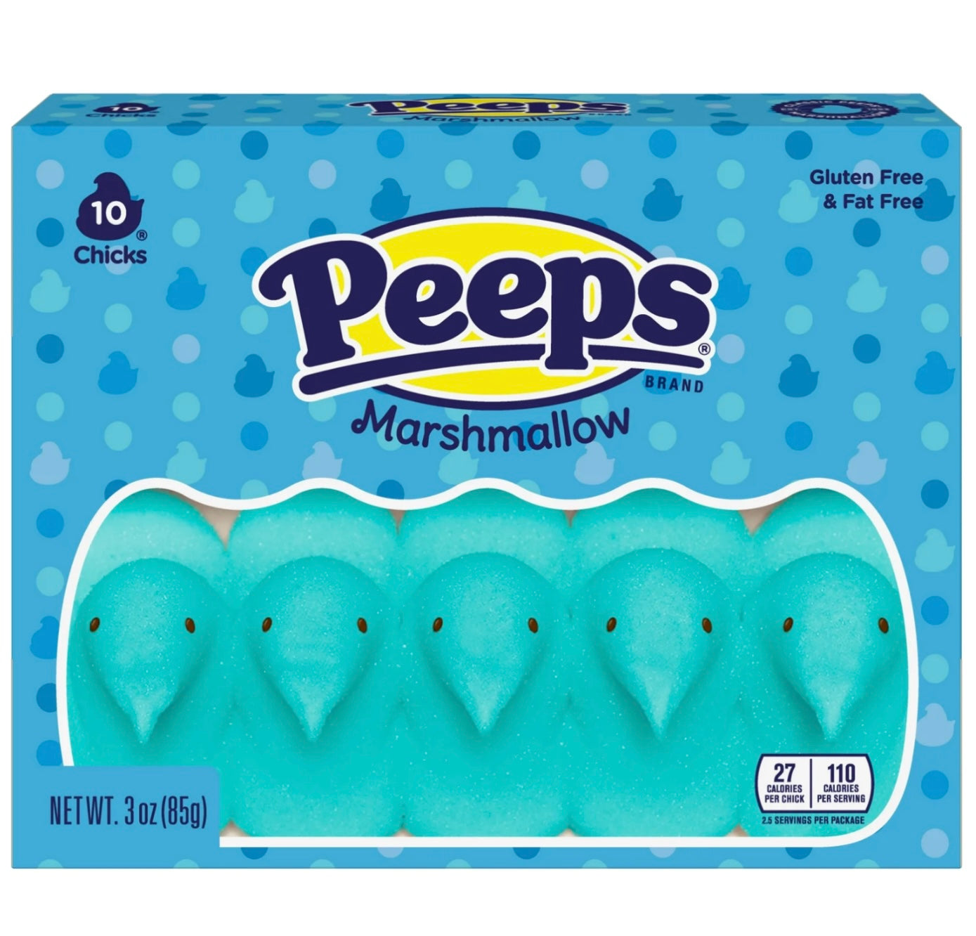 Peeps Marshmallow Blue Chicks (85g)