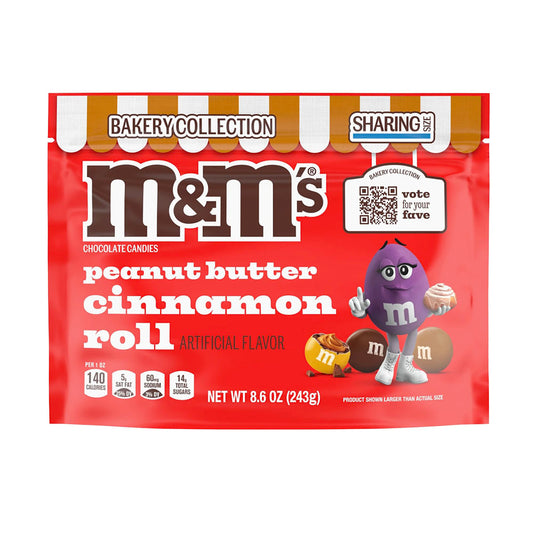 M&M’s Peanut Butter Cinnamon Roll Sharing Size (243g)