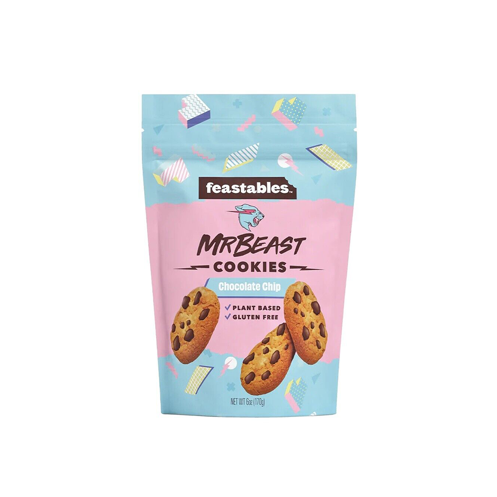 MrBeast Feastables Chocolate Chip Cookies