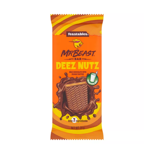 MrBeast Feastables Mini Deez Nuts Bar 35g