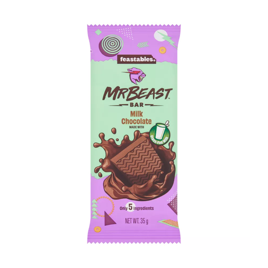 MrBeast Feastables Mini Milk Chocolate Bar 35g