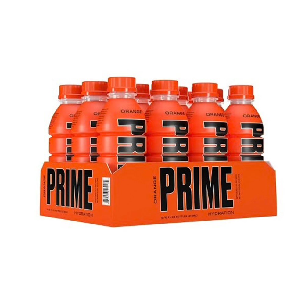 Prime Hydration Orange 12 Pack – Candy Craze