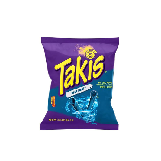 Takis Blue Heat 92.3g Best Before MAR24